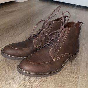 Levis brown mens boots